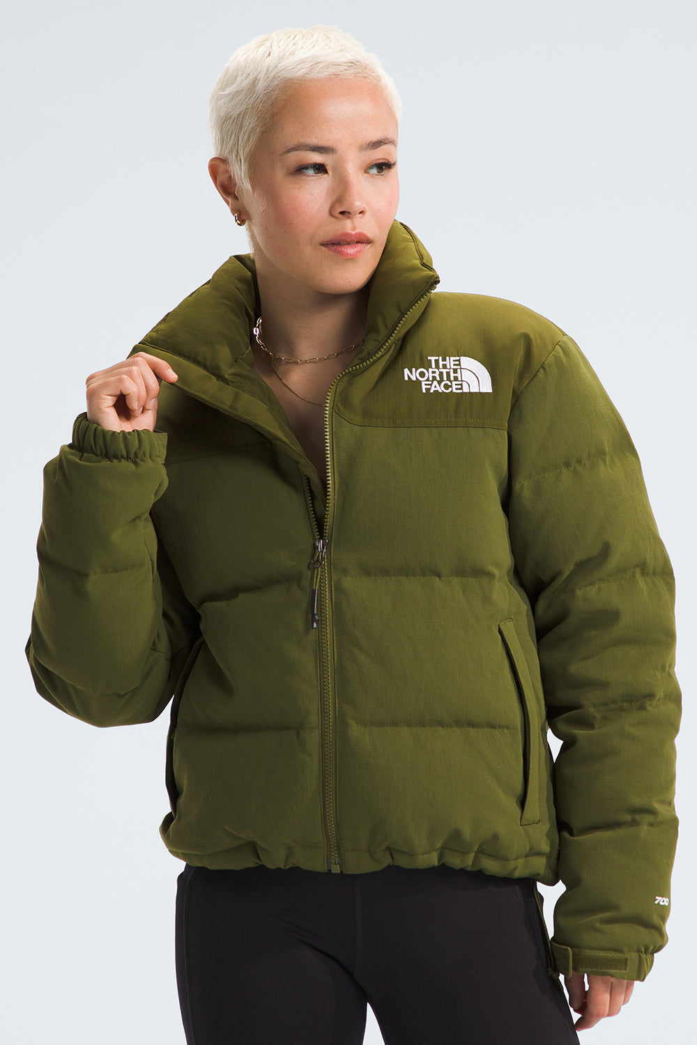 92 Ripstop Nuptse Jacket Forest Olive – Karen Walker