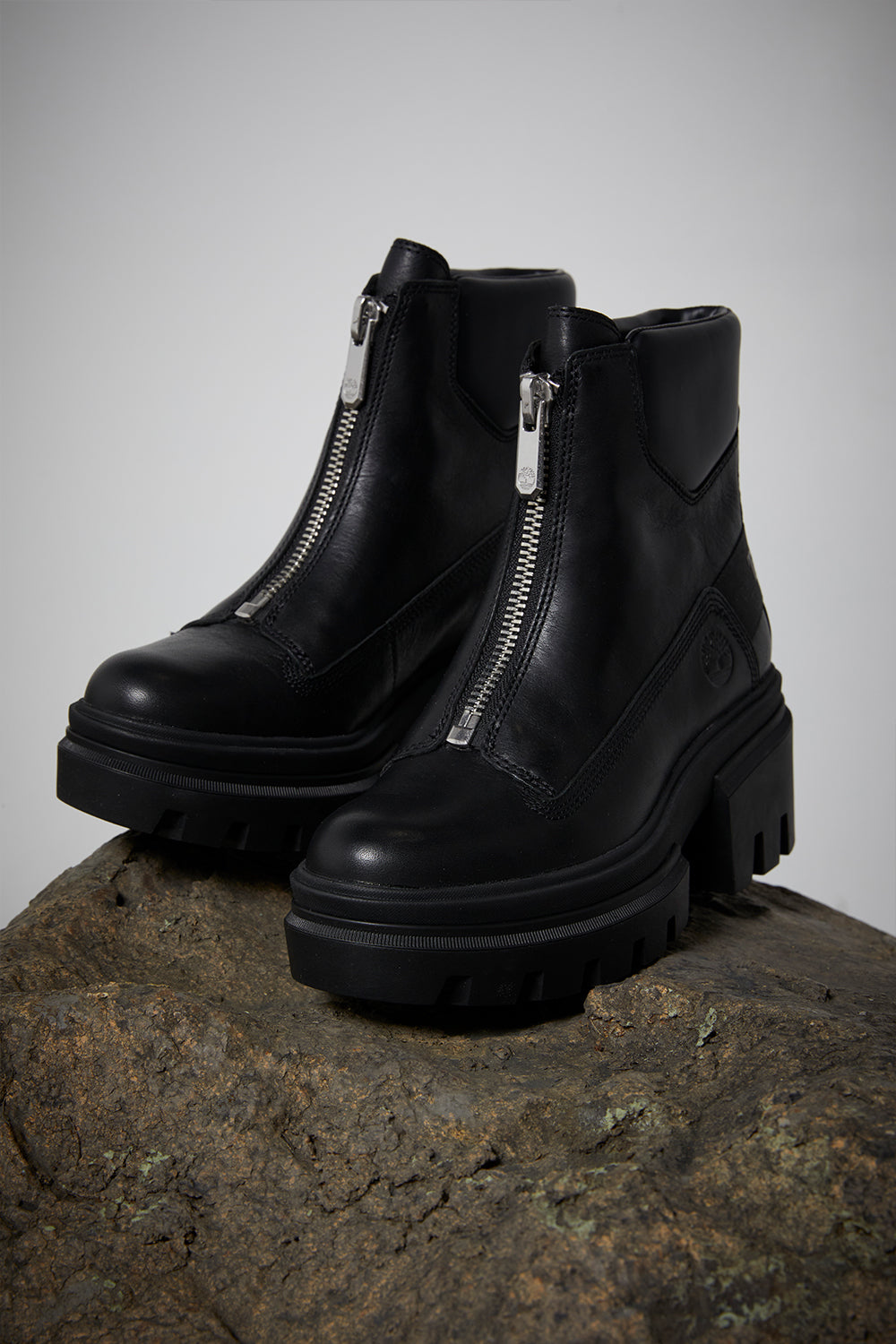 Everleigh Front Zip Boot Black Full Grain – Karen Walker