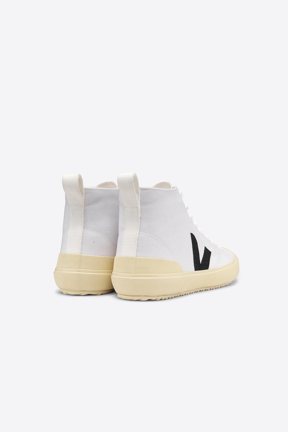 Nova High Top White/Black/Butter Sole