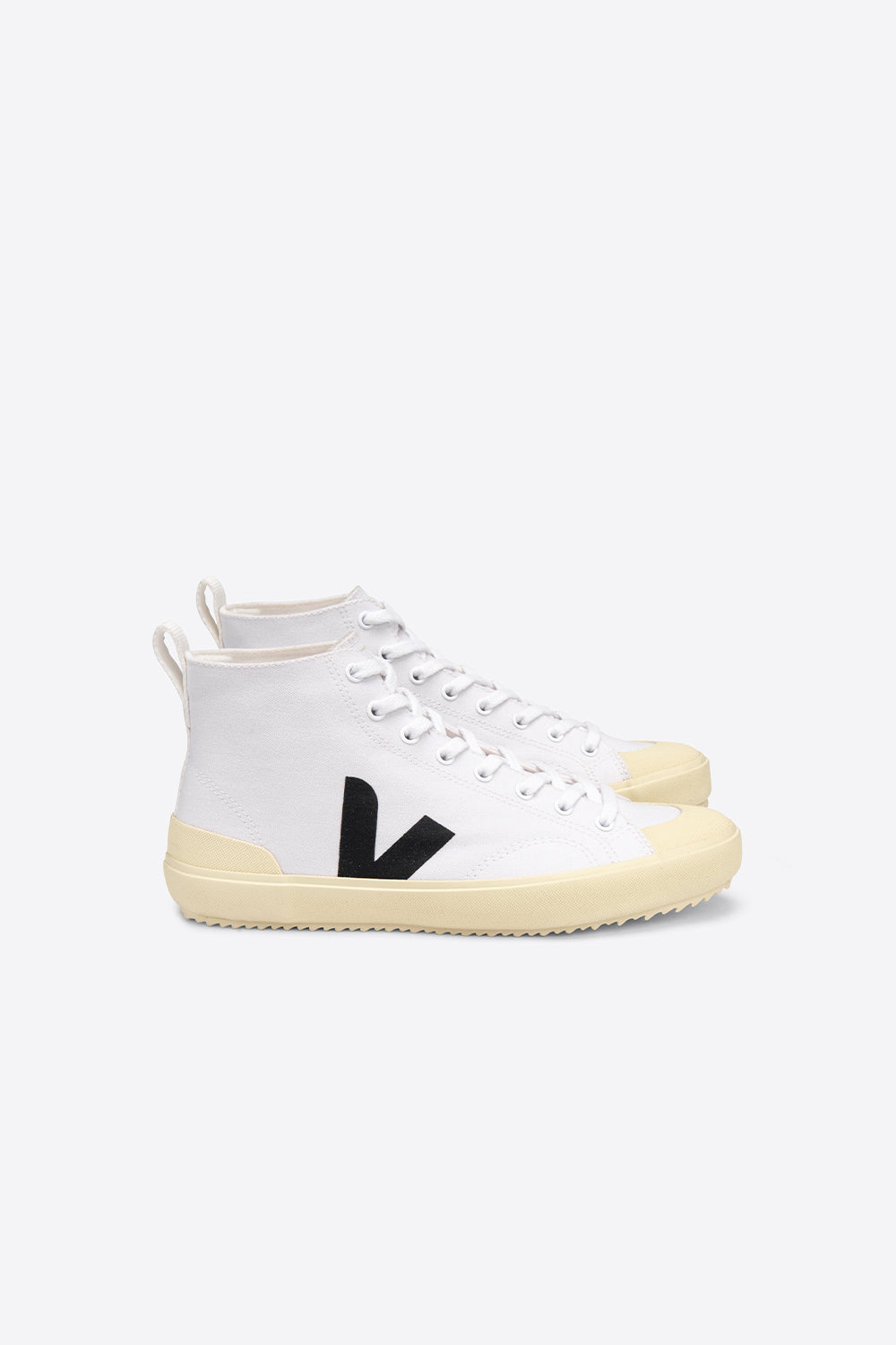 Nova High Top White/Black/Butter Sole