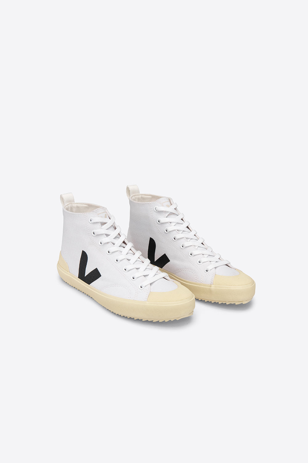 Nova High Top White/Black/Butter Sole