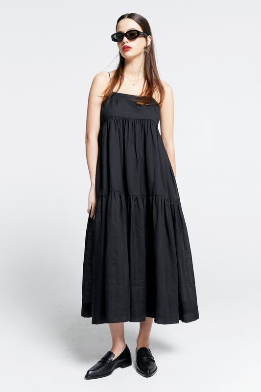 Zestful Dress Black