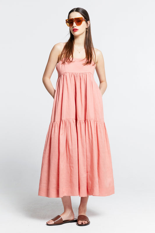 Zestful Dress Watermelon