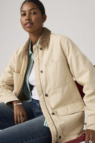 Bree Barn Jacket Oyster Gray