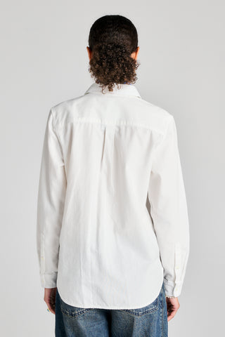 Blue Tab Club Shirt Antique White