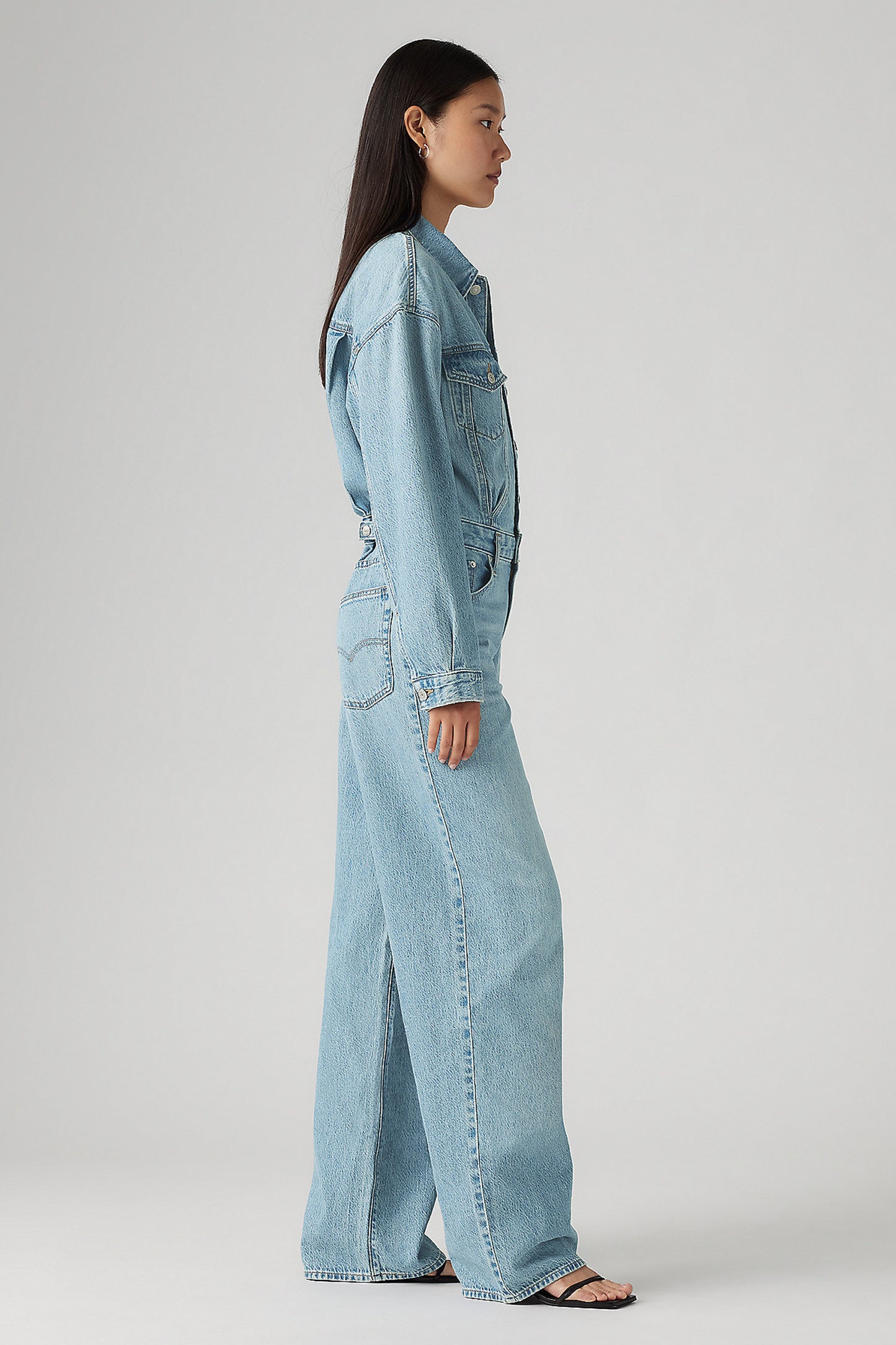 Baggy Jumpsuit Candle Light