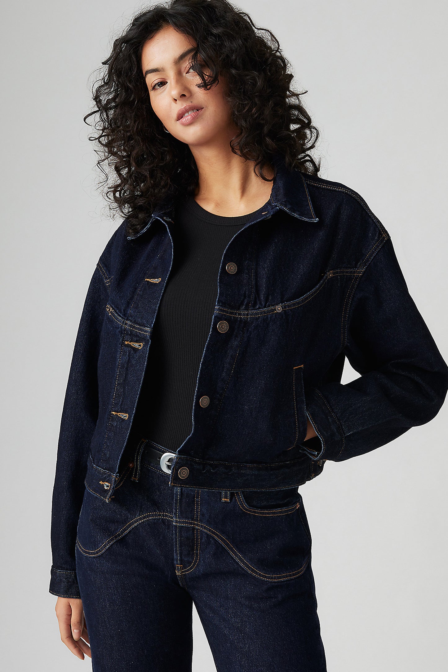 Shrunken '90s Trucker Jacket Dream Nice Dreams