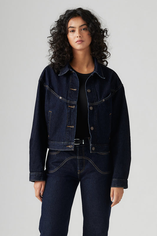 Shrunken '90s Trucker Jacket Dream Nice Dreams