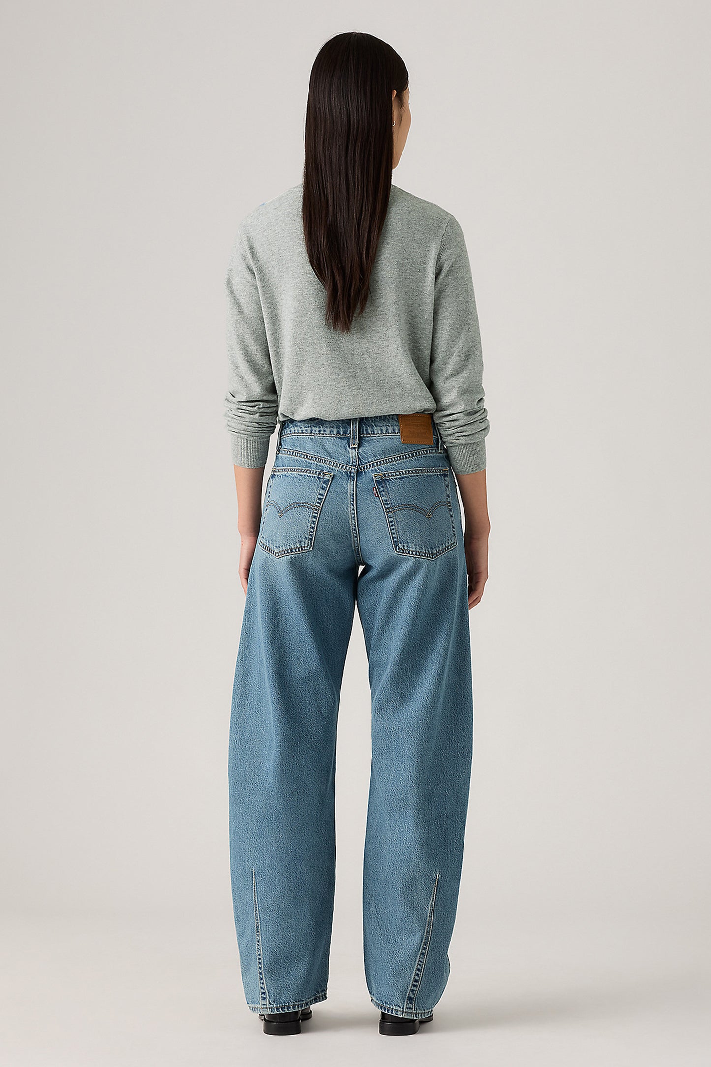 Baggy Dad Barrel Jeans Easy Days Barrel Blue