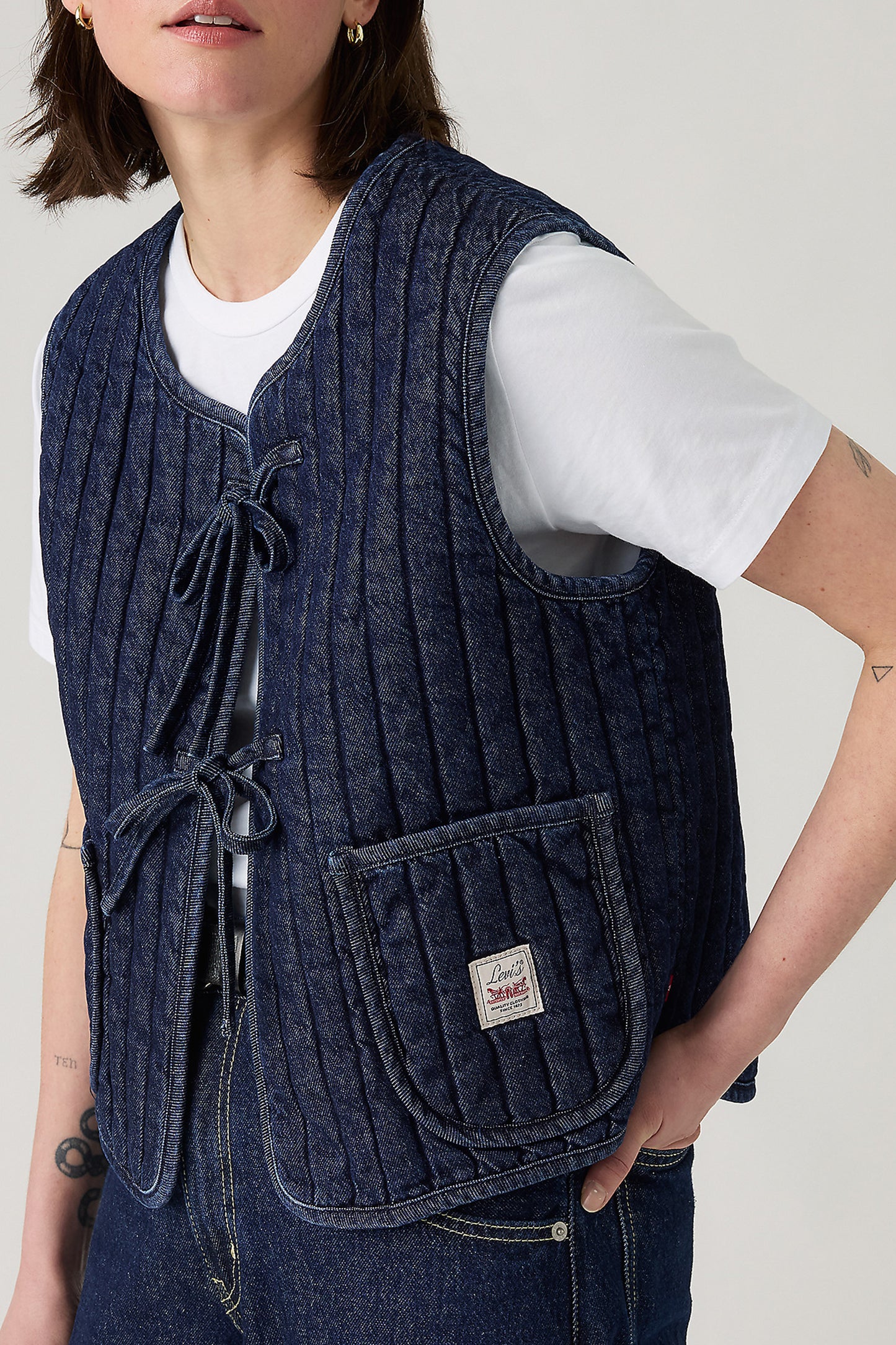 Lottie Liner Vest Shaded View