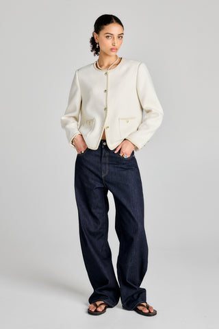 Blue Tab Drop Barrel Jeans New Rinse Moj