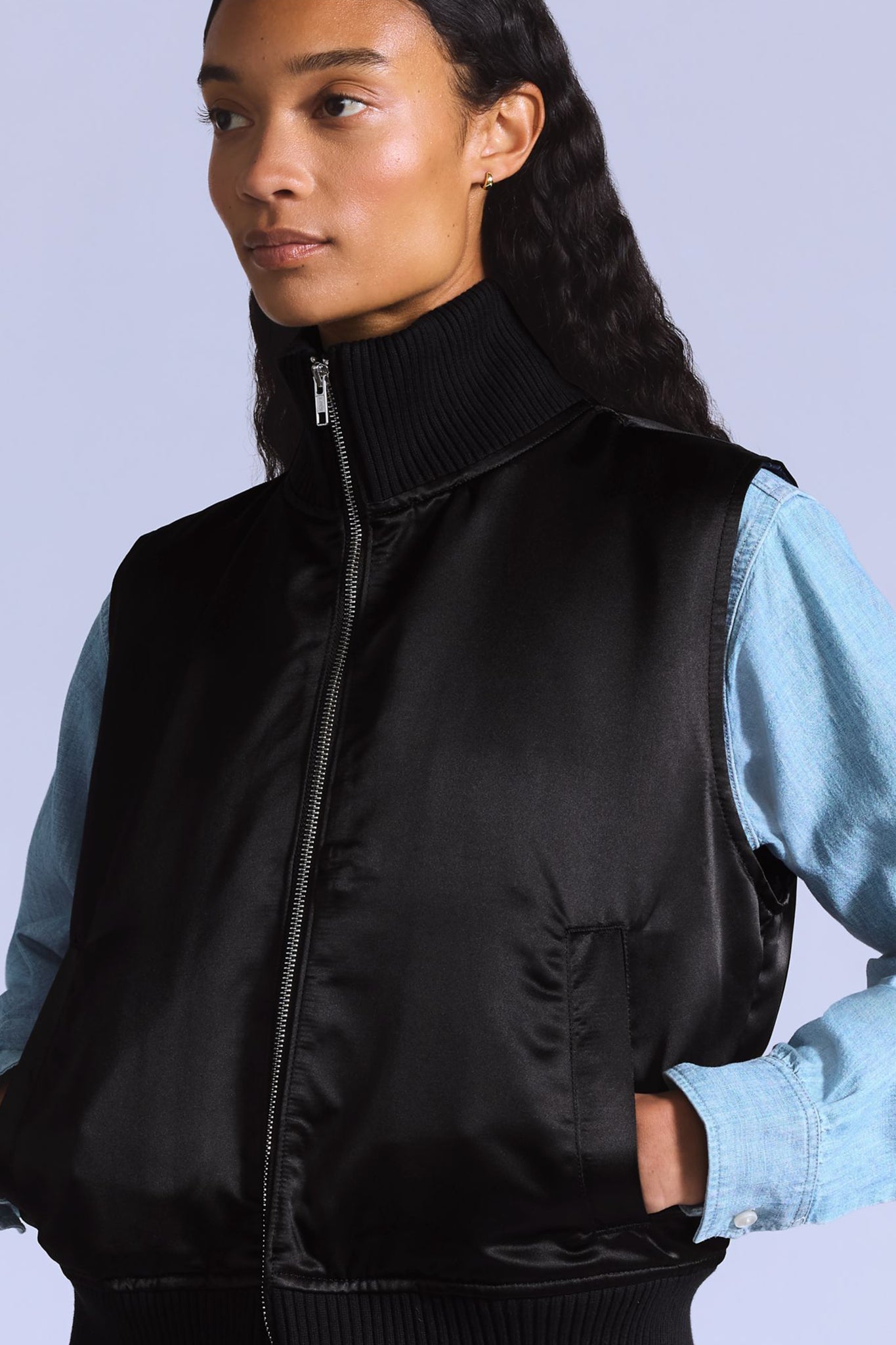 Blue Tab Mariner Peacoat Nep Rinse Moj