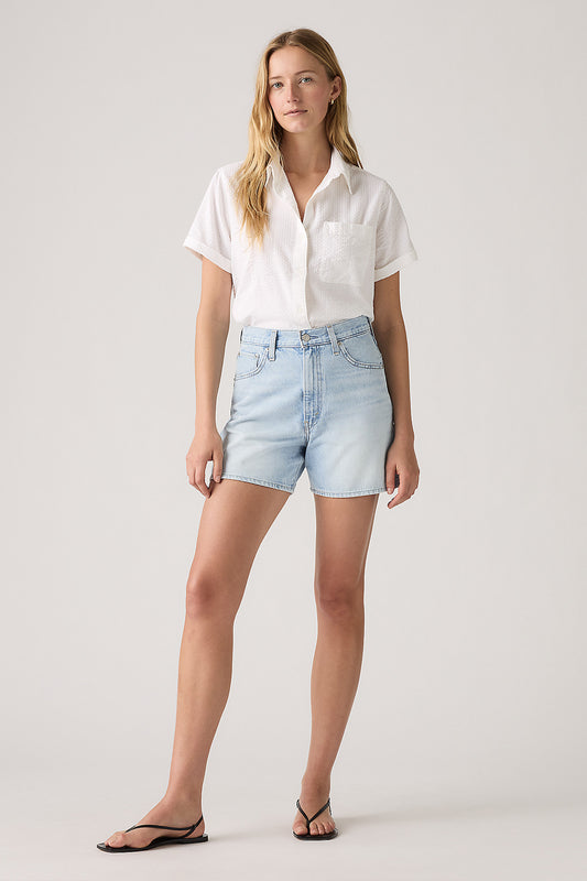 Cinch Mid-Thigh Shorts Abraided Art