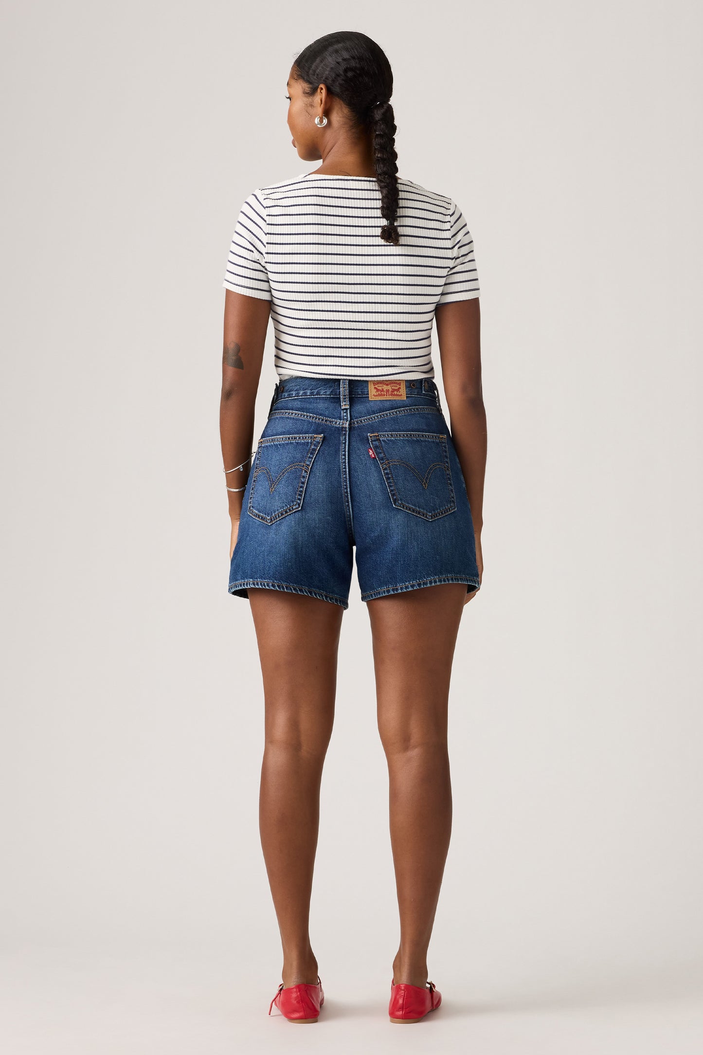 Cinch Mid-Thigh Shorts Kiss Goodbye Short