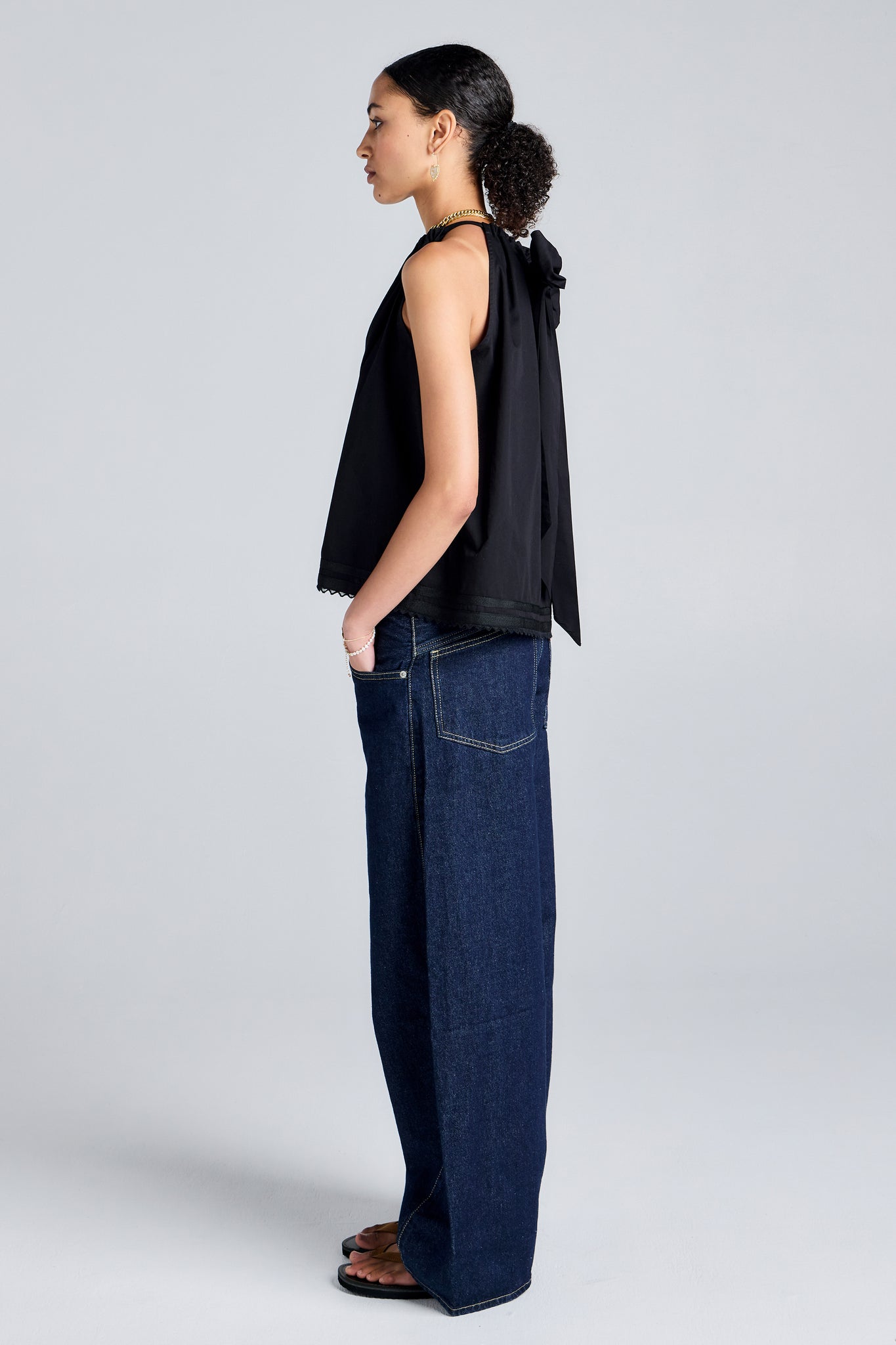 Super Baggy Barrel Jeans Shaded View