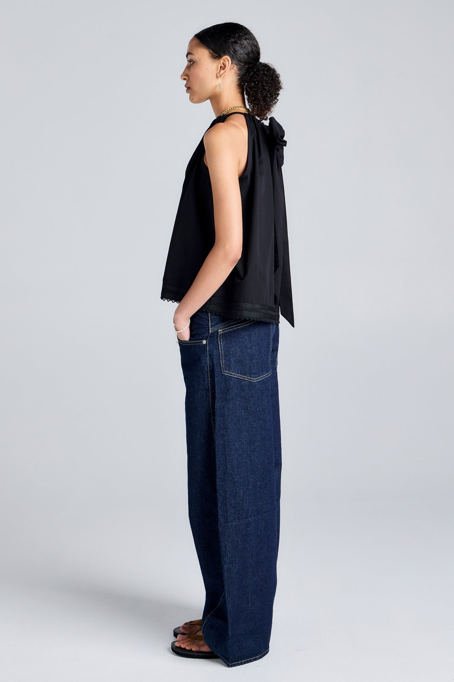 Super Baggy Barrel Jeans Shaded View