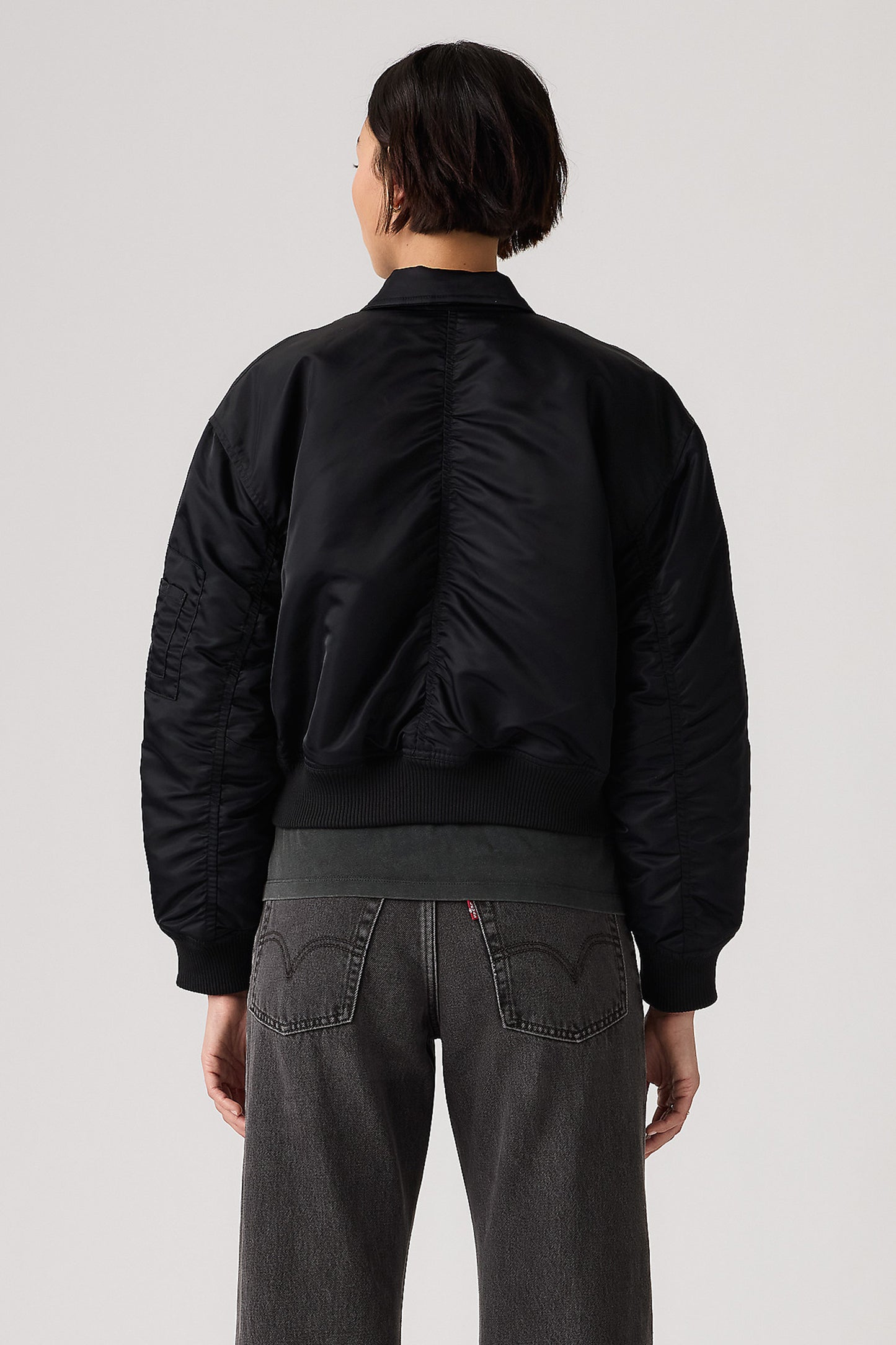 Bowie Crop Bomber Anthracite Night