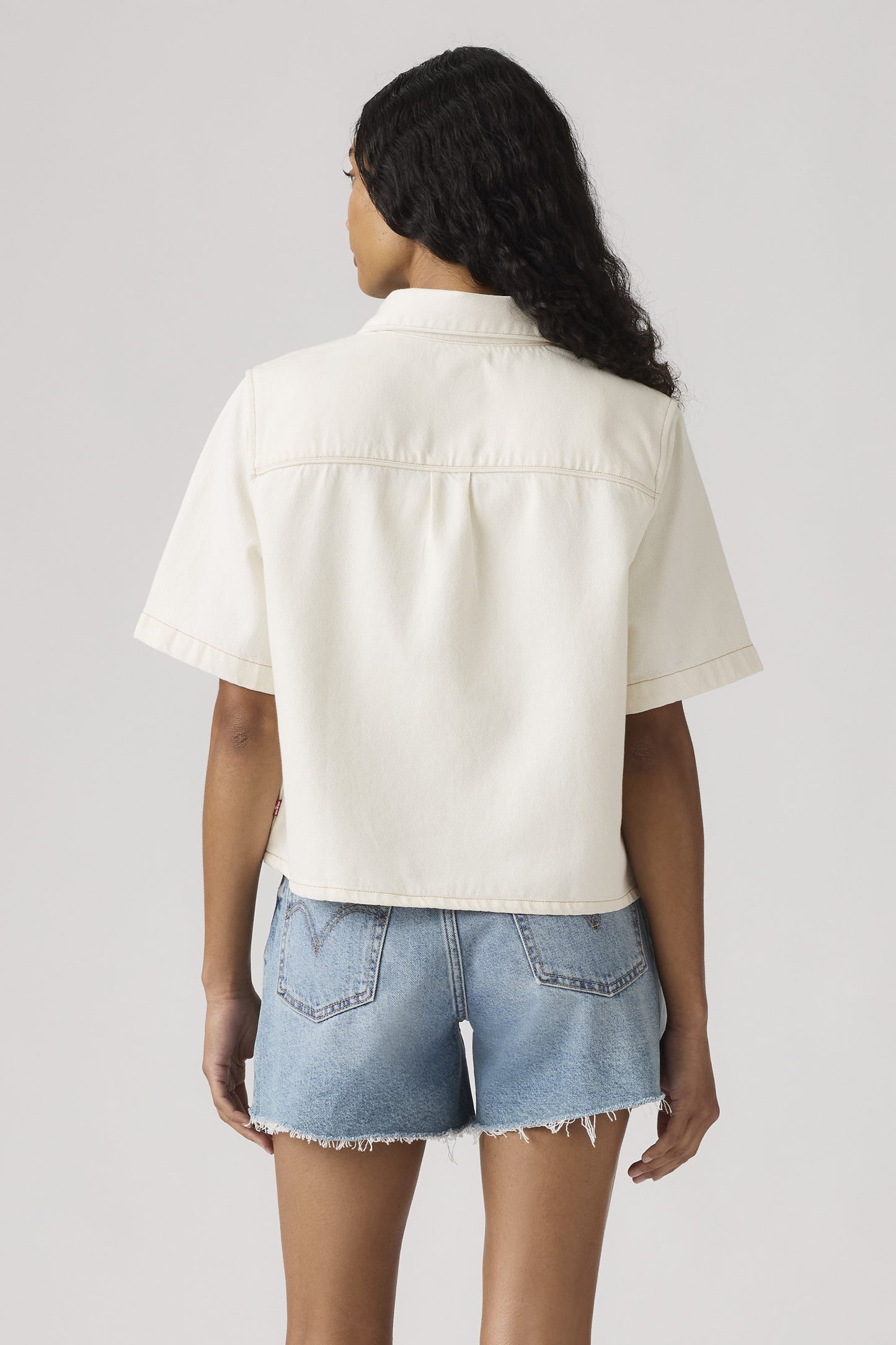 Logan Short Sleeve Denim Shirt Truth Slip