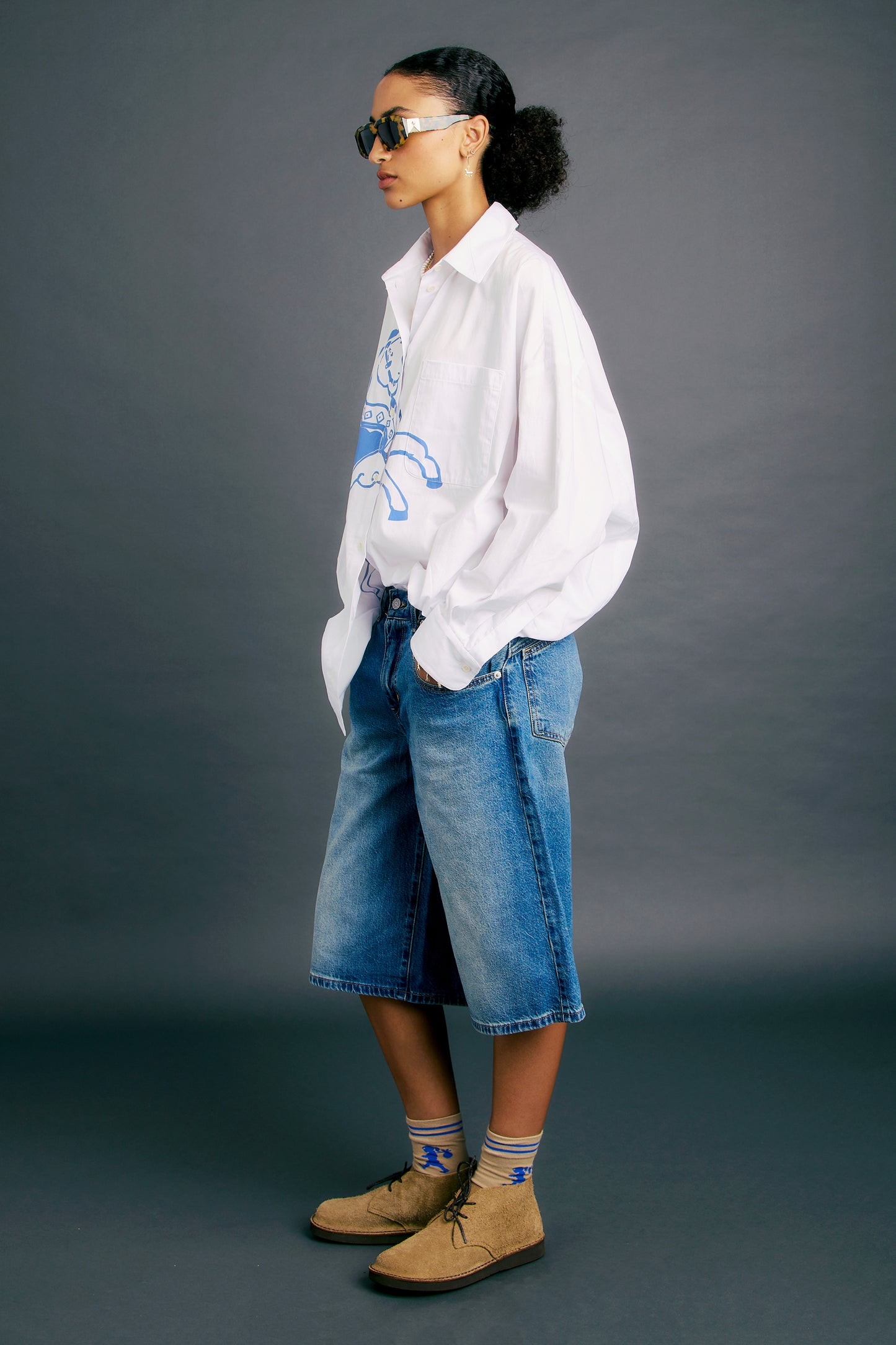 Super Baggy Jort Hazy Times