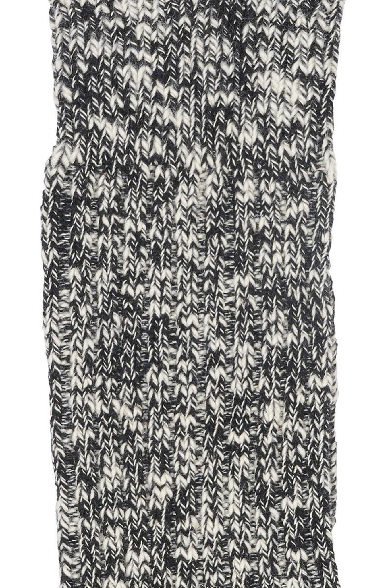 Cotton Slub Socks Black Grey