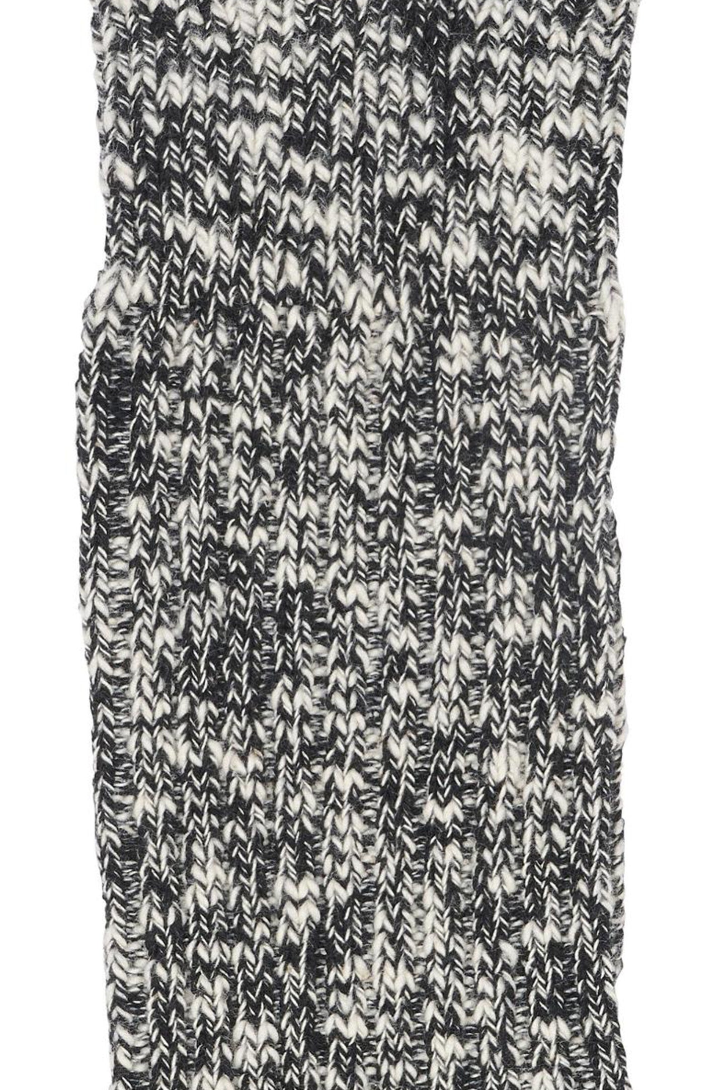 Cotton Slub Socks Black Grey