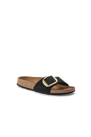 Madrid Big Buckle Nubuck Regular Fit Black