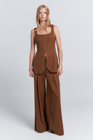 Memento Gilet Chestnut
