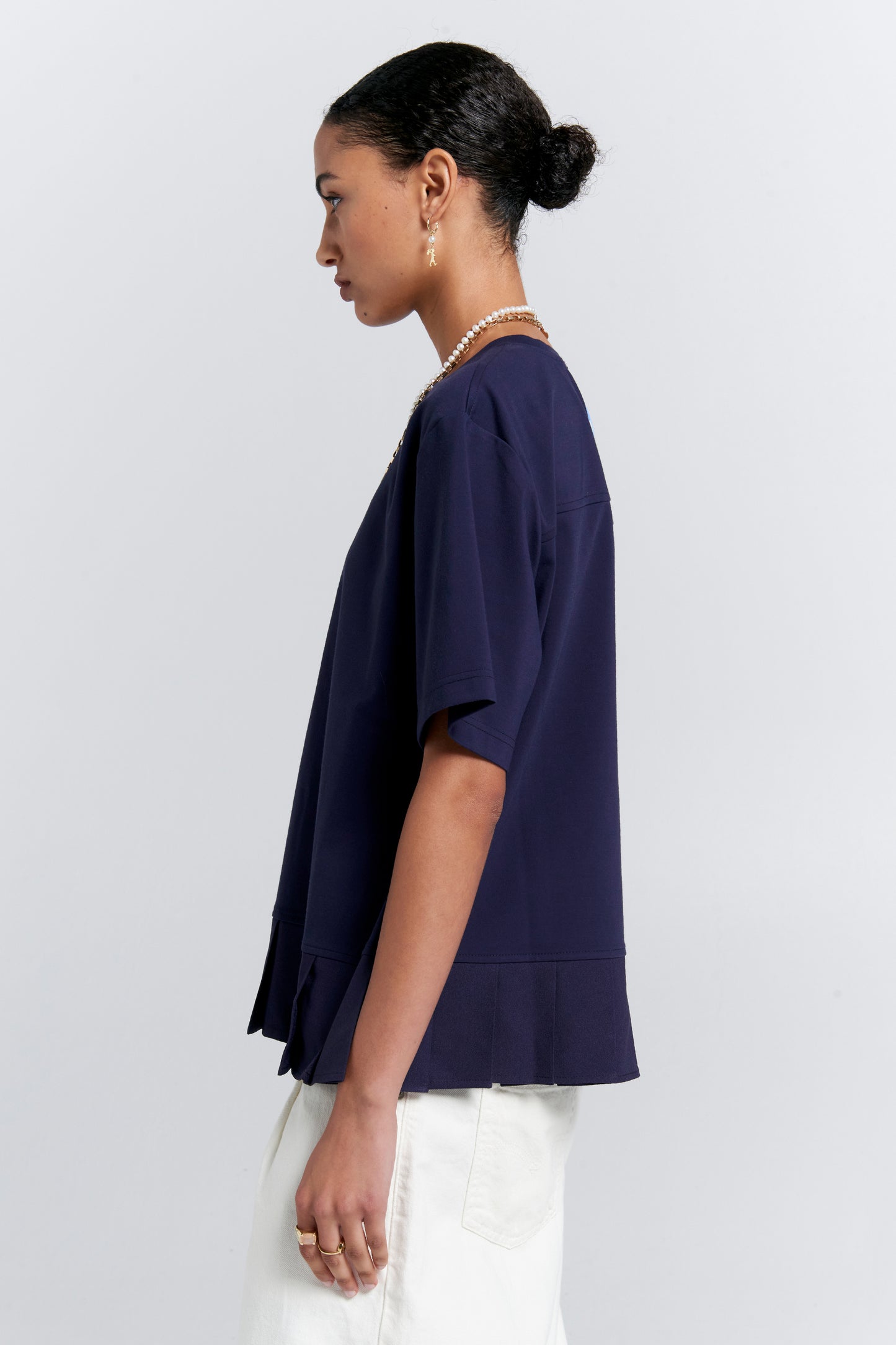 Rally Top Navy/Navy