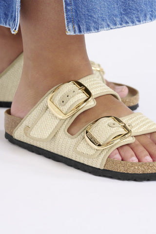 Arizona Big Buckle Raffia Regular Fit Natural