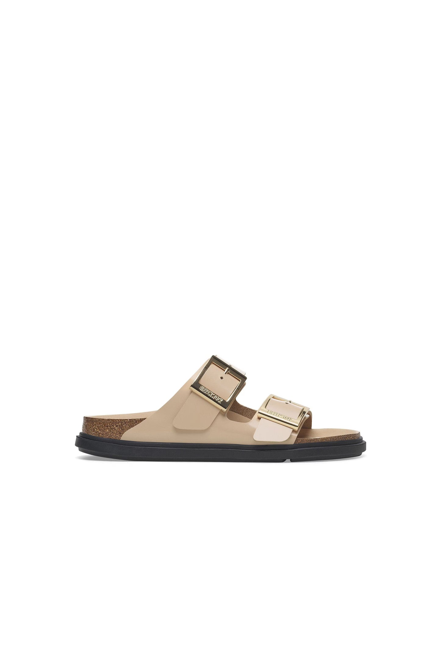 Arizona Droplet Buckle High Shine Regular Fit New Beige