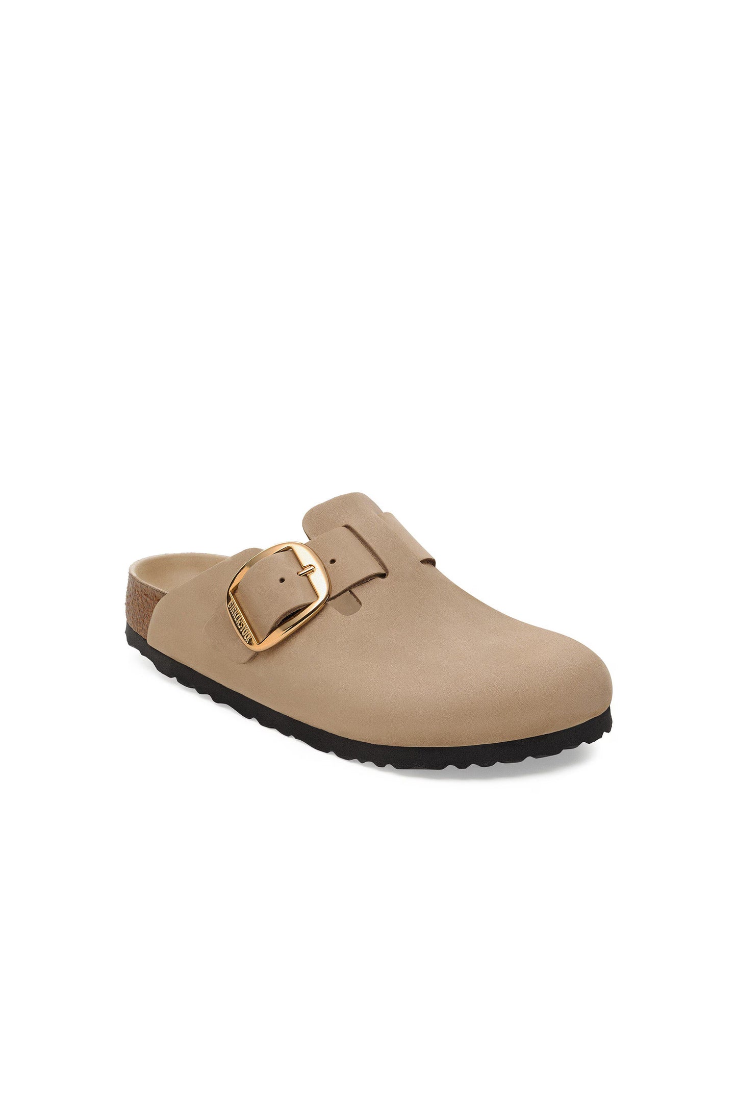 Boston Big Buckle Oiled Leather Regular Fit Tobacco Brown