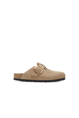 Boston Big Buckle Oiled Leather Regular Fit Tobacco Brown