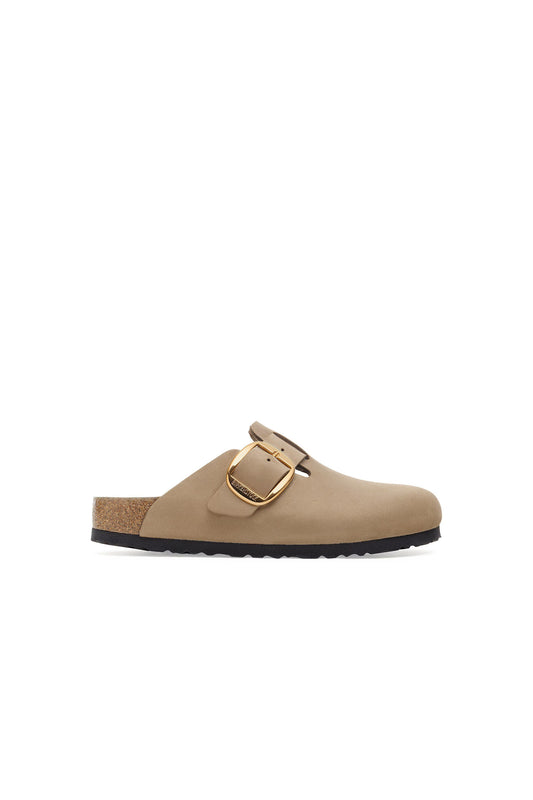 Boston Big Buckle Oiled Leather Regular Fit Tobacco Brown