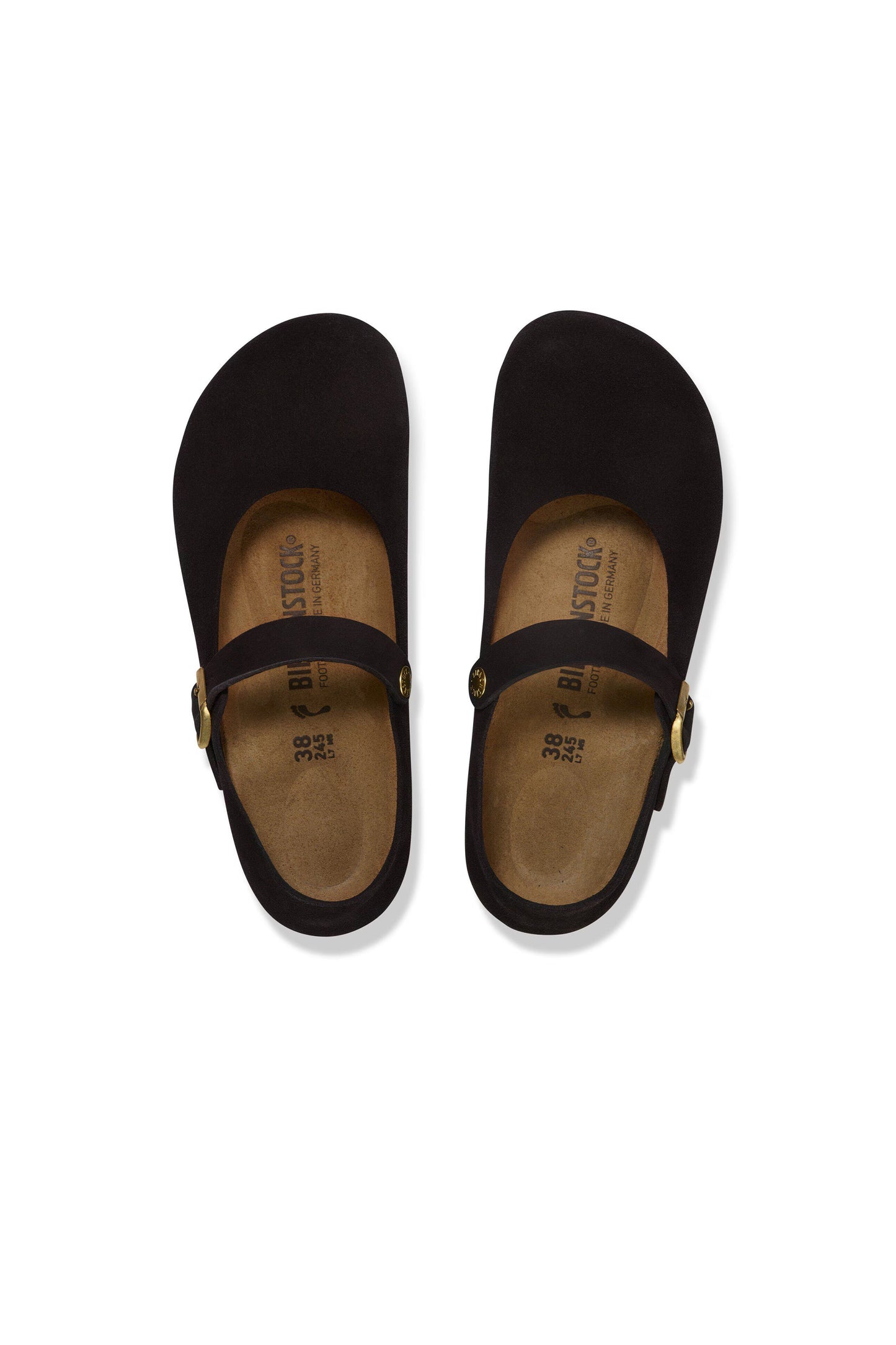 Mantova Suede Regular Fit Black