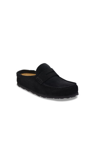 Naples Wrapped Suede Regular Fit Black