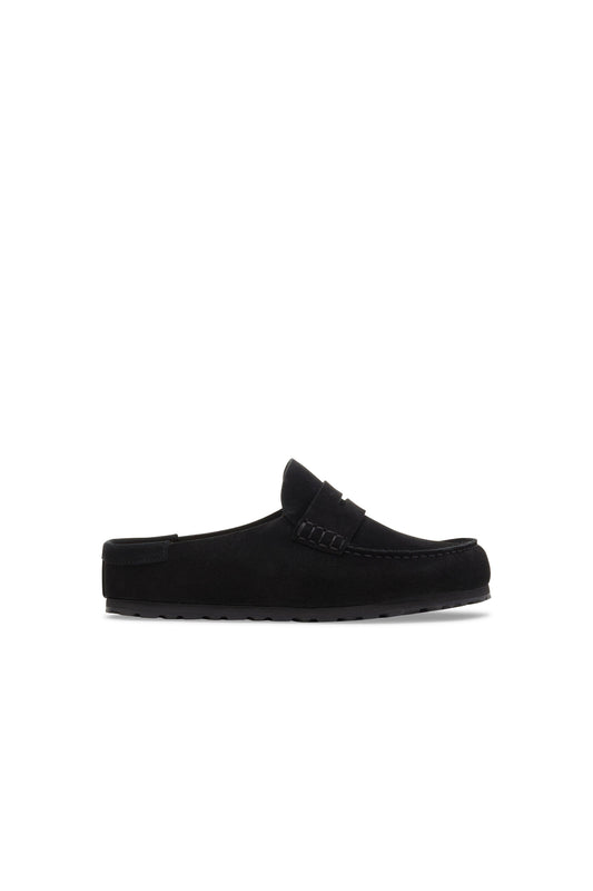 Naples Wrapped Suede Regular Fit Black