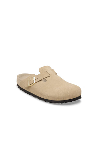 Boston Exquisite Suede Regular Fit Taupe