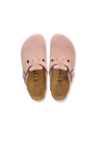 Boston Suede Regular Fit Pink Clay