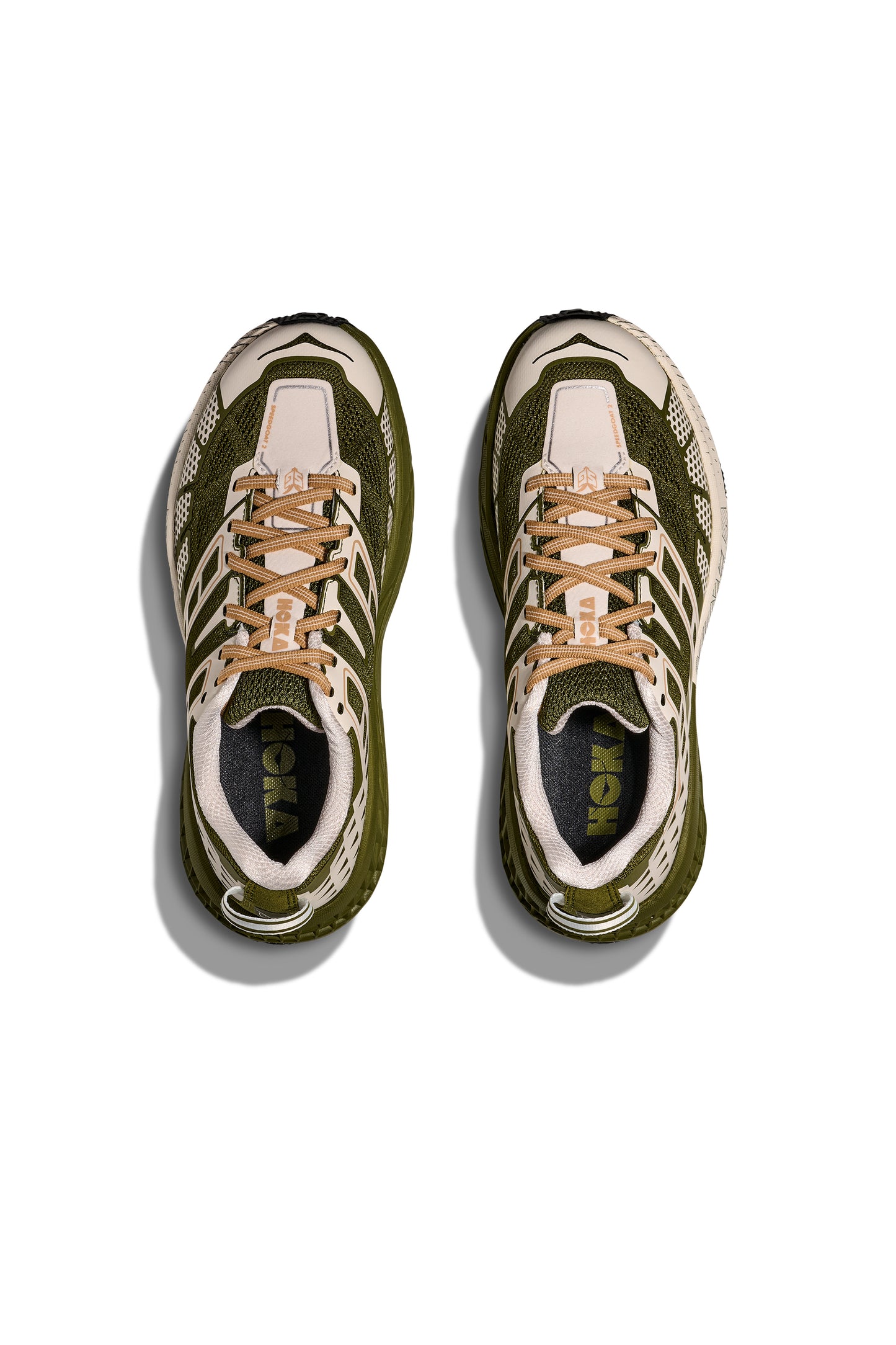 U Speedgoat 2 Shoes Moss Green/Rose Cream