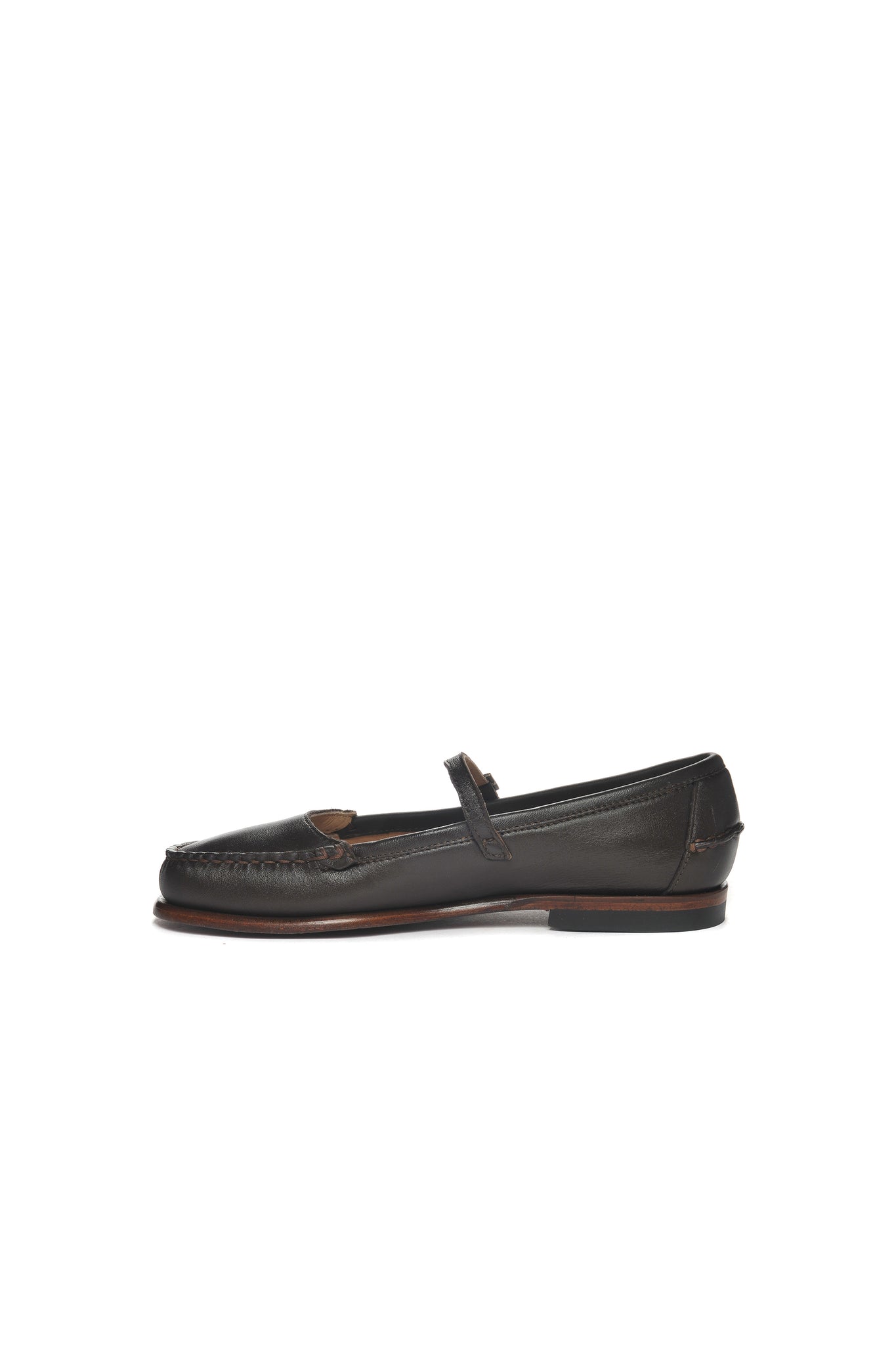 Ballerina Pop Loafers Dark Brown