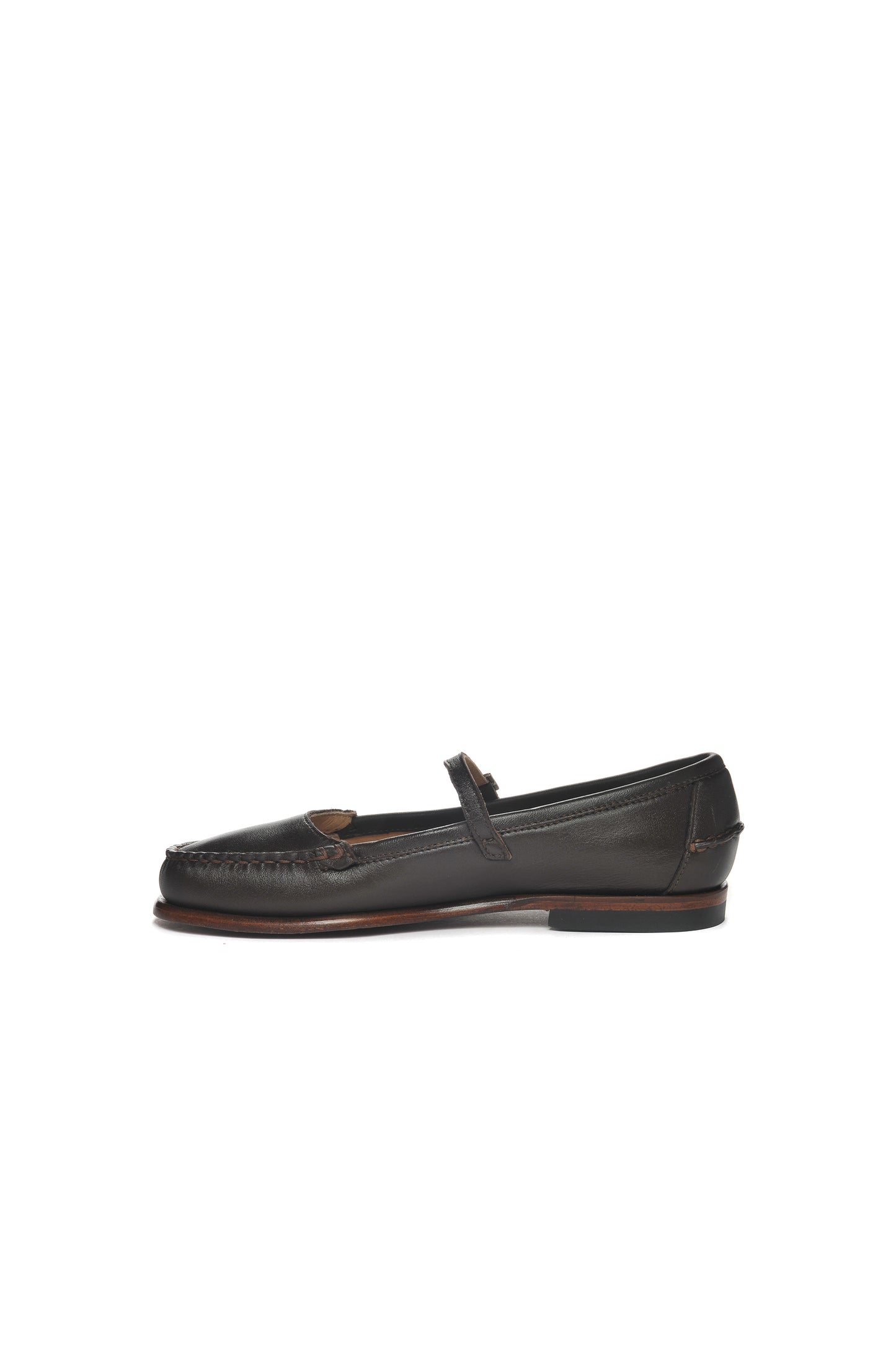 Ballerina Pop Loafers Dark Brown