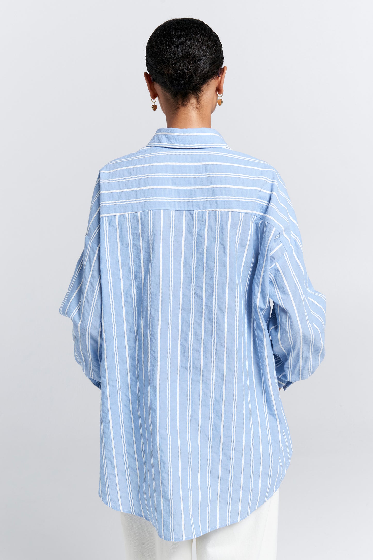 Oversized Walker Shirt Blue