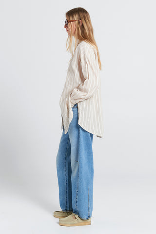 Oversized Walker Shirt Natural
