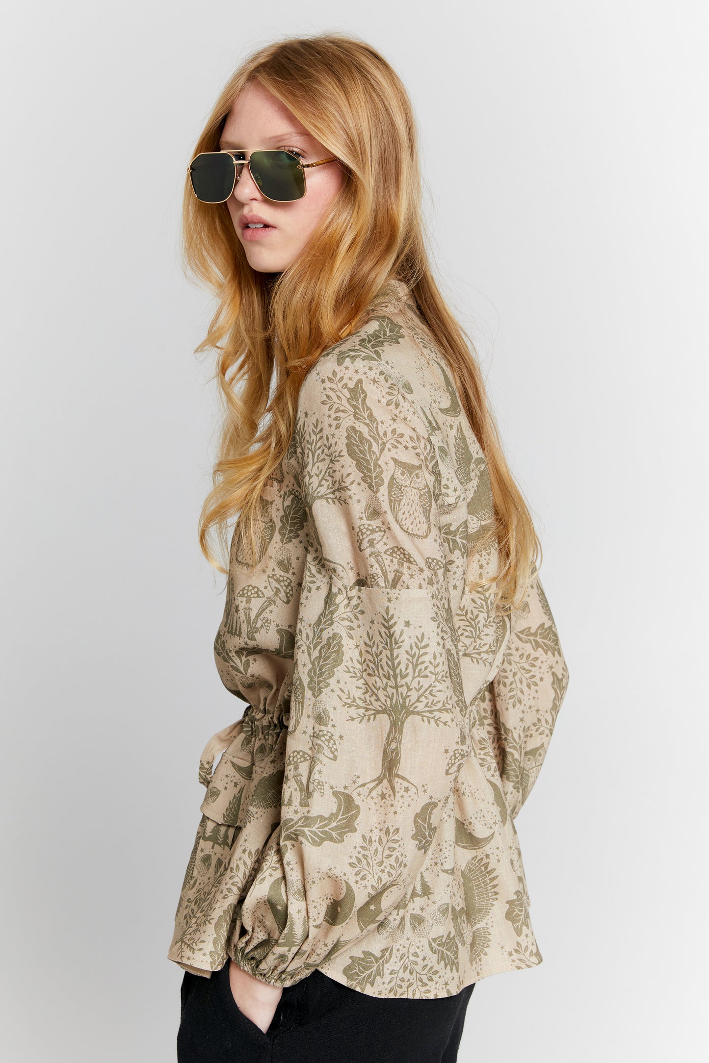 Discovery Shirt Natural/Herb Green