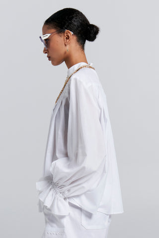 Furrow Shirt White
