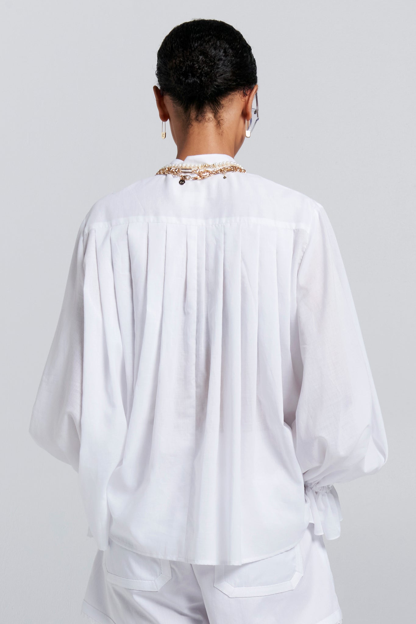 Furrow Shirt White