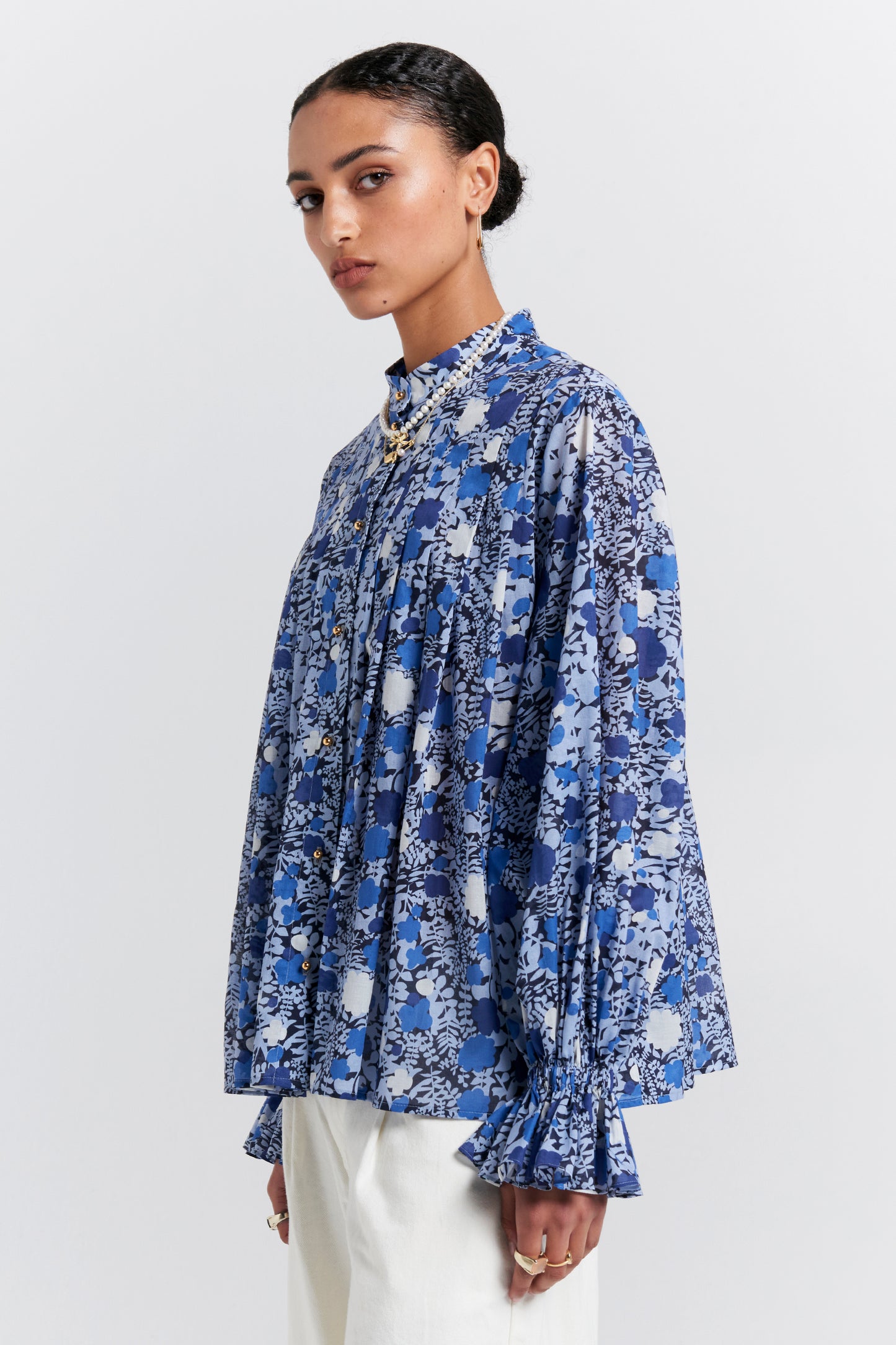 Furrow Shirt Blue Multi