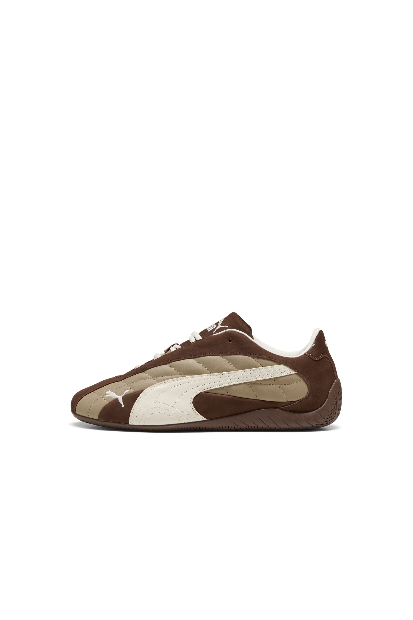 Speedcat Plus Quilted Espresso Brown/Warm White