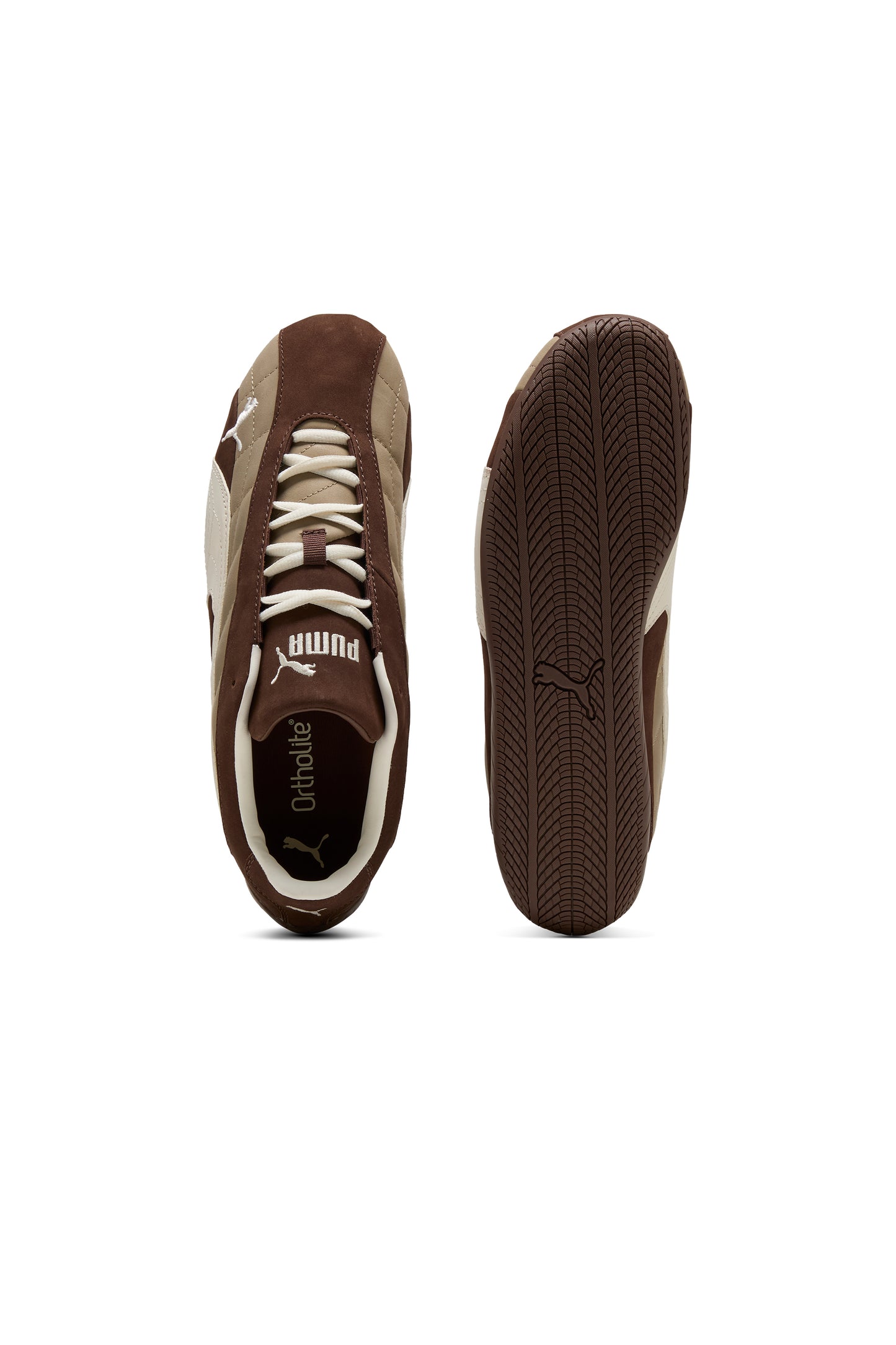 Speedcat Plus Quilted Espresso Brown/Warm White