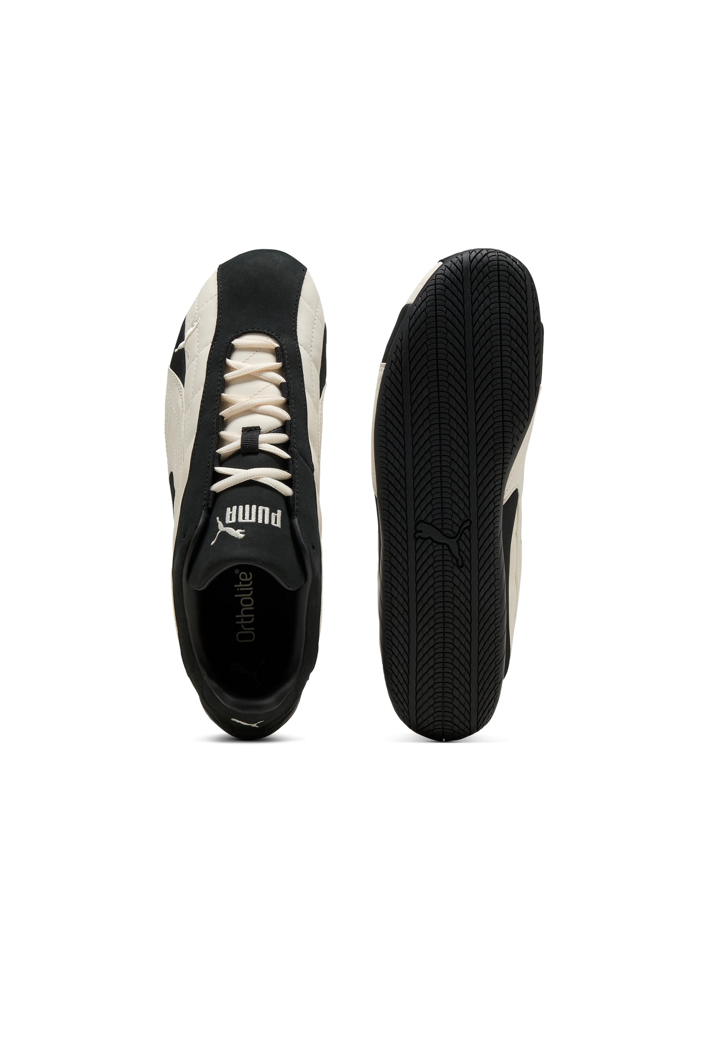 Speedcat Plus Quilted Puma Black/Frosted Ivory